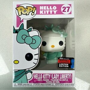 Funko Pop! Hello Kitty (Lady Liberty) #27 2019 Fall Convention Exclusive